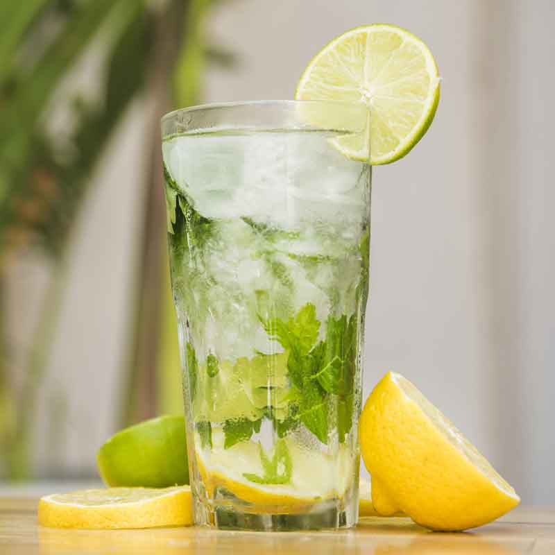 un rinfrescante mojito